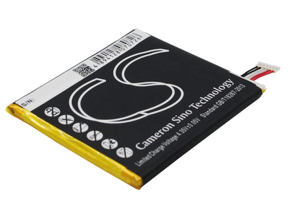 3.8V, 2000mAh, Li-Polymer Battery fits At&t, One X Plus, S728e, 7.6Wh