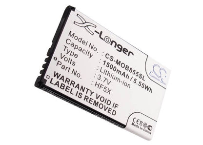 3.7V, 1500mAh, Li-ion Battery fits Sprint, Photon, 5.55Wh
