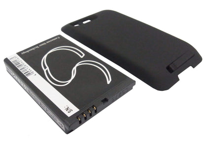 3.7V, 2400mAh, Li-ion Battery fits Motorola, Defy, Mb520, 8.88Wh
