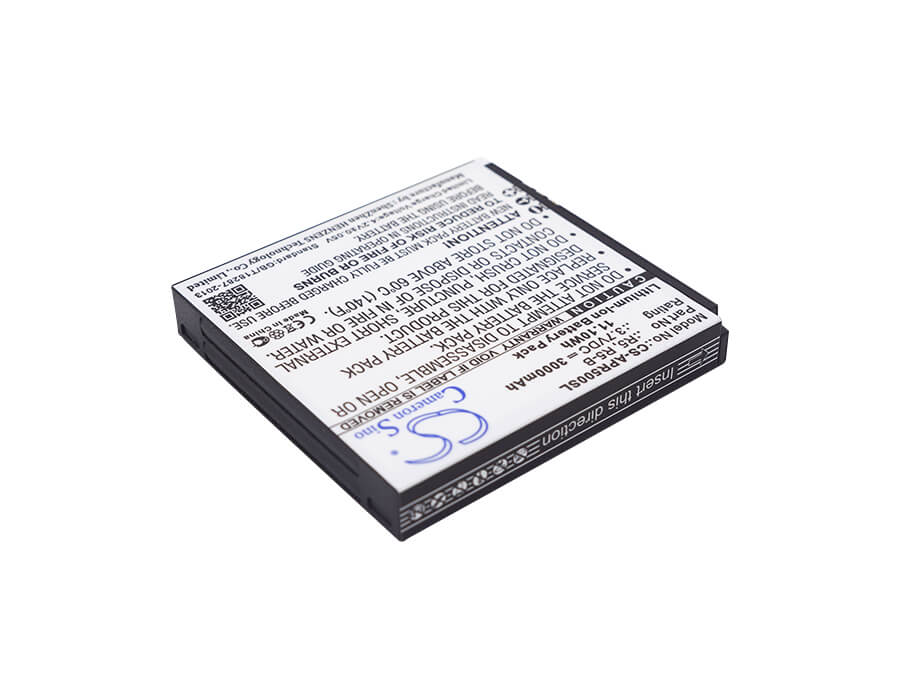 3.7V, 1400mAh, Li-ion Battery fits Archos, 45 Platinum, 5.18Wh