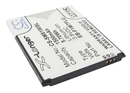 CS-SM8190SL, Mobile, Smartphone 3.8V, 1500mAh, Li-ion Battery fits Samsung, Galaxy S 3 Mini, Galaxy S Iii Mini, 5.7Wh