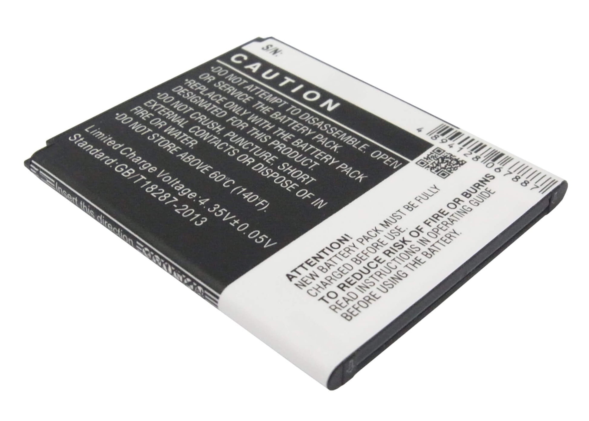 CS-SM8190SL, Mobile, Smartphone 3.8V, 1500mAh, Li-ion Battery fits Samsung, Galaxy S 3 Mini, Galaxy S Iii Mini, 5.7Wh