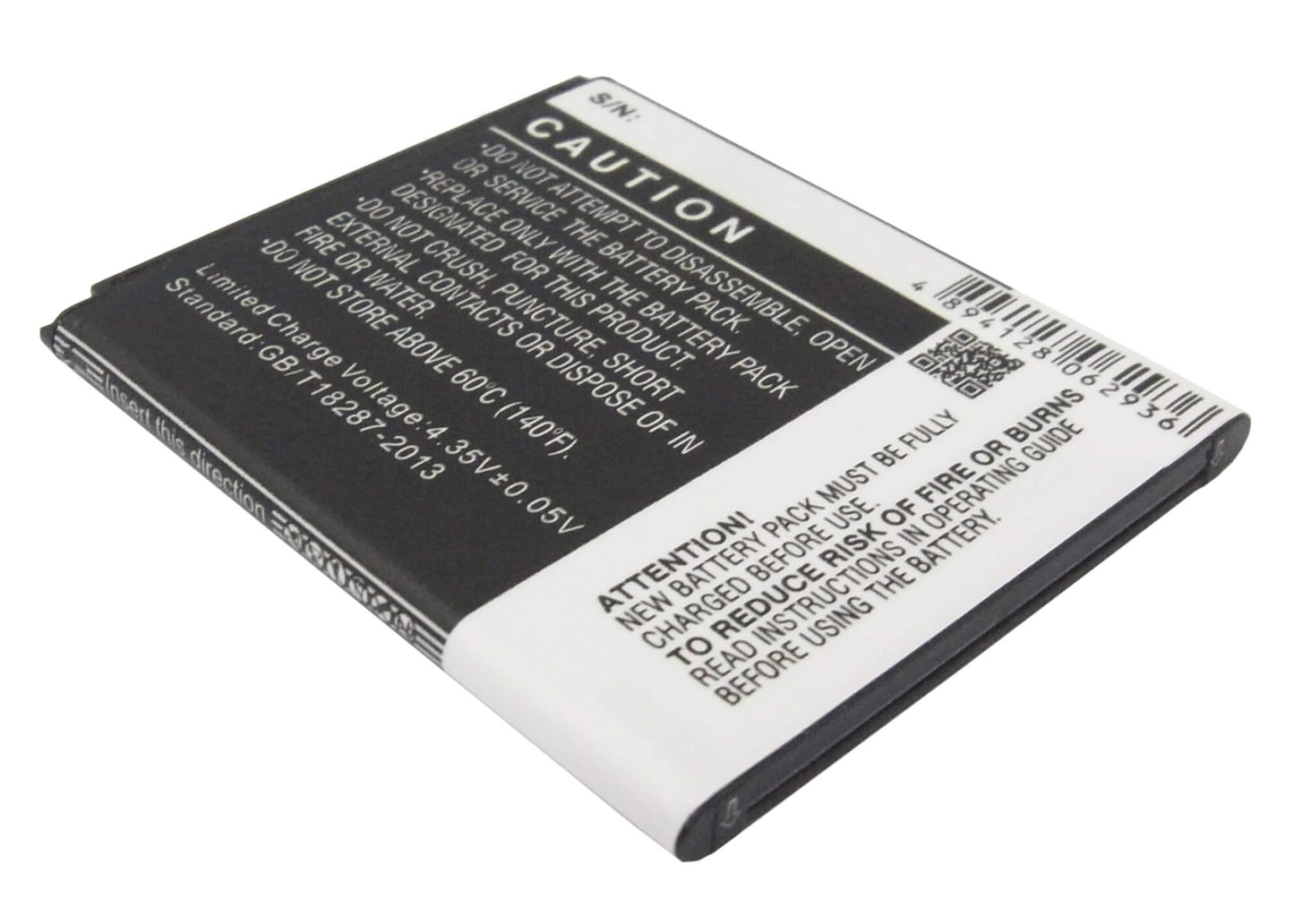 3.8V, 1500mAh, Li-ion Battery fits Samsung, Galaxy Ace 2, Galaxy Ace Ii X, 5.7Wh