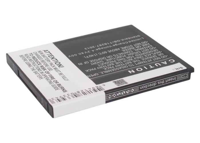 3.7V, 1600mAh, Li-ion Battery fits Samsung, Sch-i859, Sgh-i728a, 5.92Wh