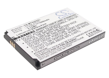3.7V, 1550mAh, Li-ion Battery fits Seals, Ip68 Water Proof, Ip68 Water&dush Proof, 5.735Wh