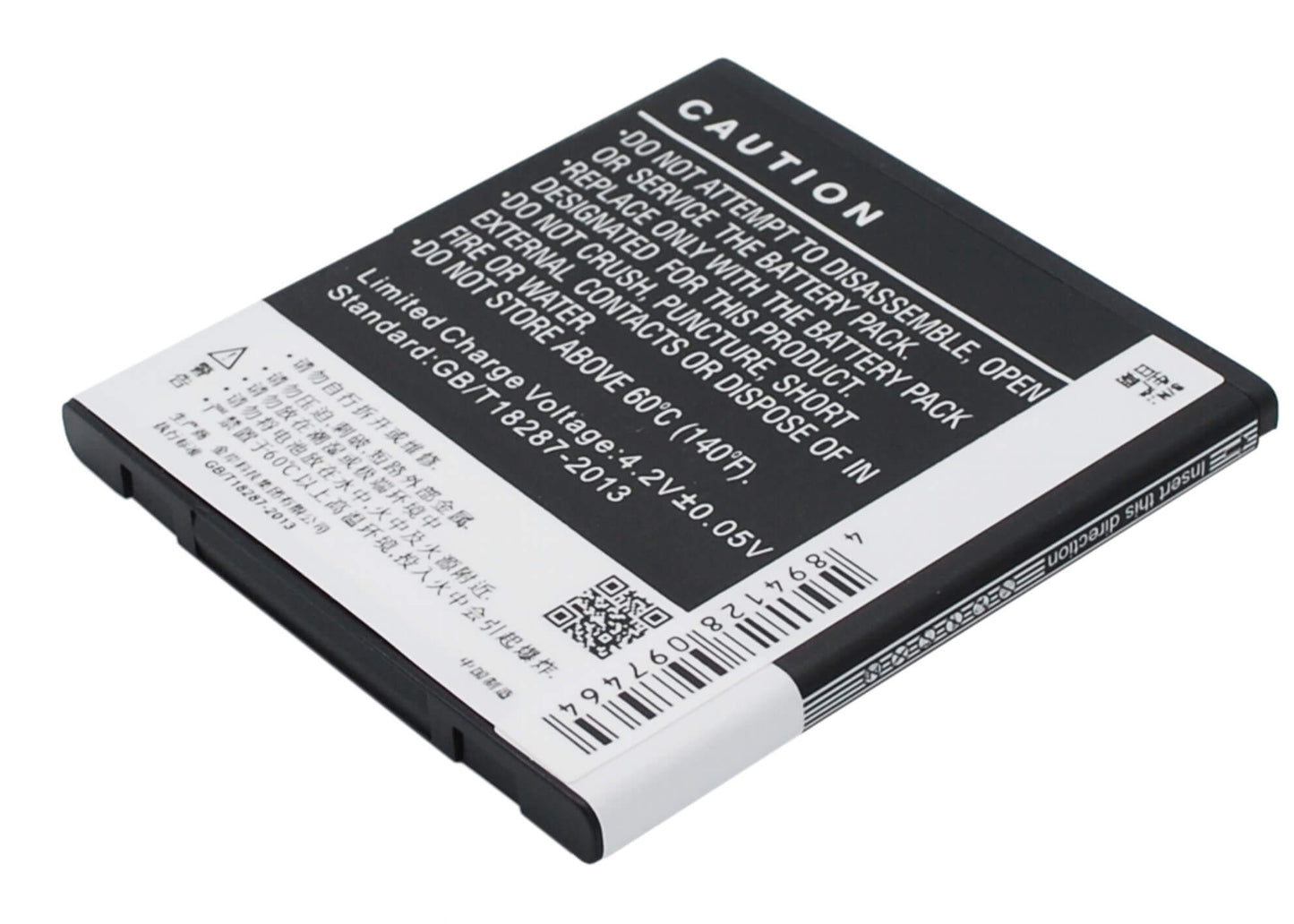 3.7V, 1900mAh, Li-ion Battery fits Coolpad, 9930, W702, 7.03Wh