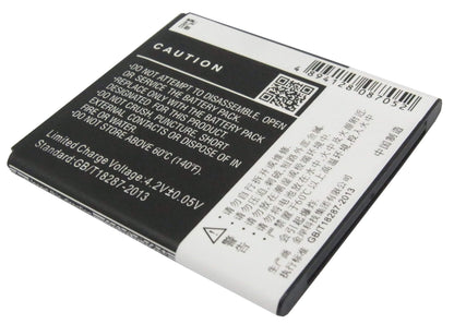 3.7V, 1850mAh, Li-ion Battery fits Ngm, Wemove Wilco, 6.845Wh