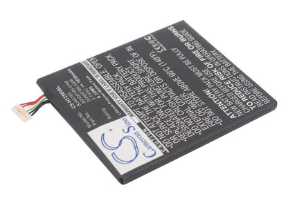 3.7V, 1650mAh, Li-Polymer Battery fits T-mobile, Pj40110, Ville, 6.105Wh