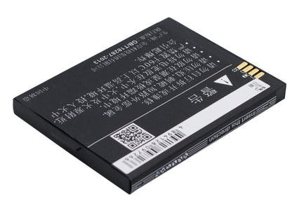 3.7V, 1100mAh, Li-ion Battery fits Coolpad, 2938, D60, 4.07Wh