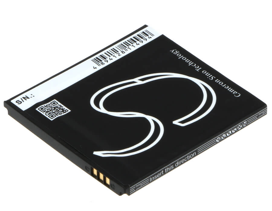 3.7V, 1800mAh, Li-Polymer Battery fits Mobiwire, Cygnus, 6.66Wh