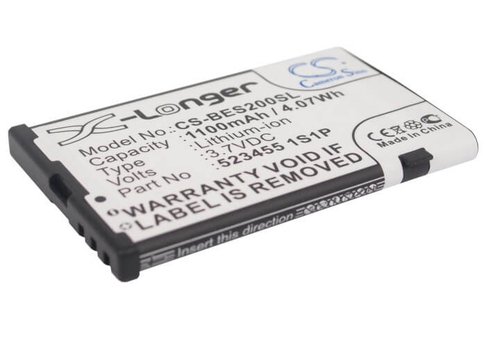 3.7V, 1100mAh, Li-ion Battery fits Videocon, V1612, 4.07Wh