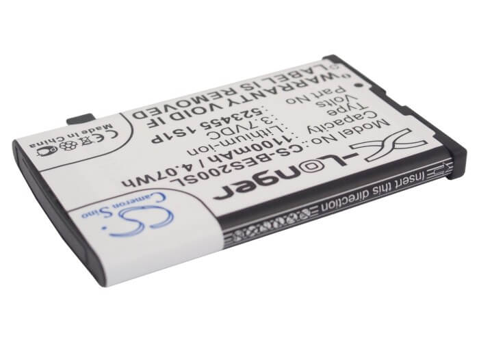 3.7V, 1100mAh, Li-ion Battery fits Videocon, V1612, 4.07Wh