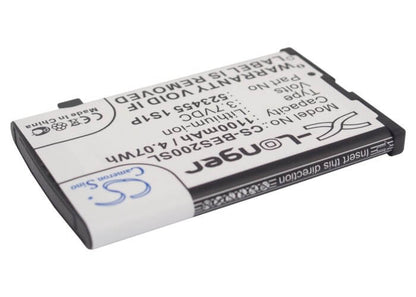 3.7V, 1100mAh, Li-ion Battery fits Videocon, V1612, 4.07Wh