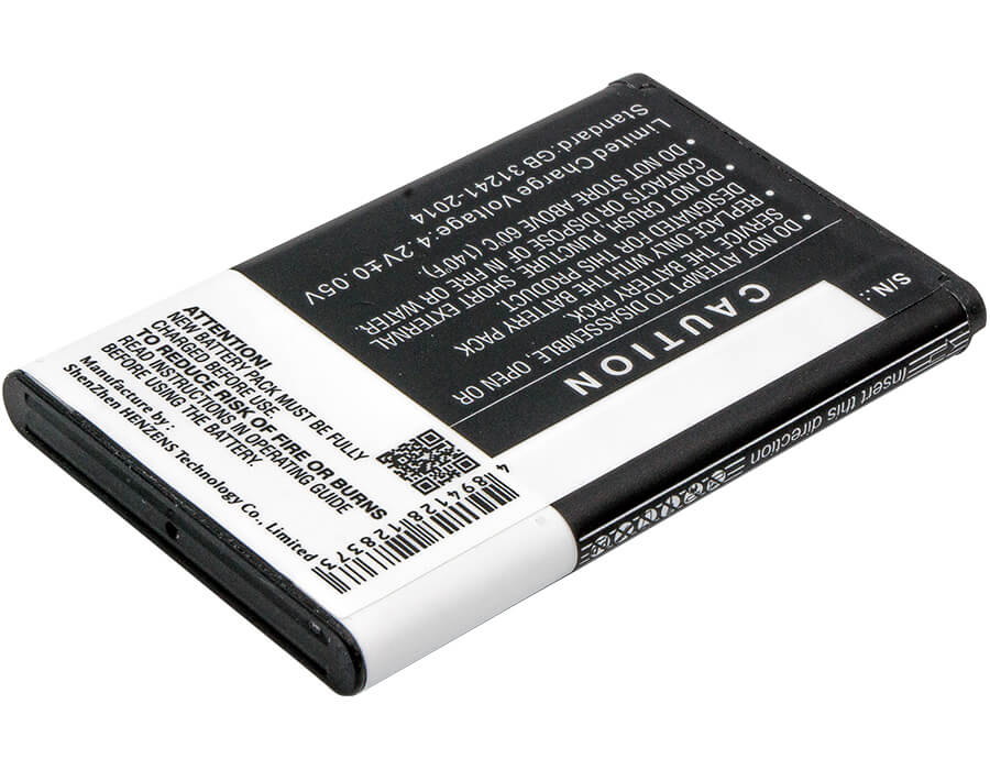 3.7V, 1550mAh, Li-ion Battery fits Nokia, Lumia 435, Lumia 532, 5.735Wh
