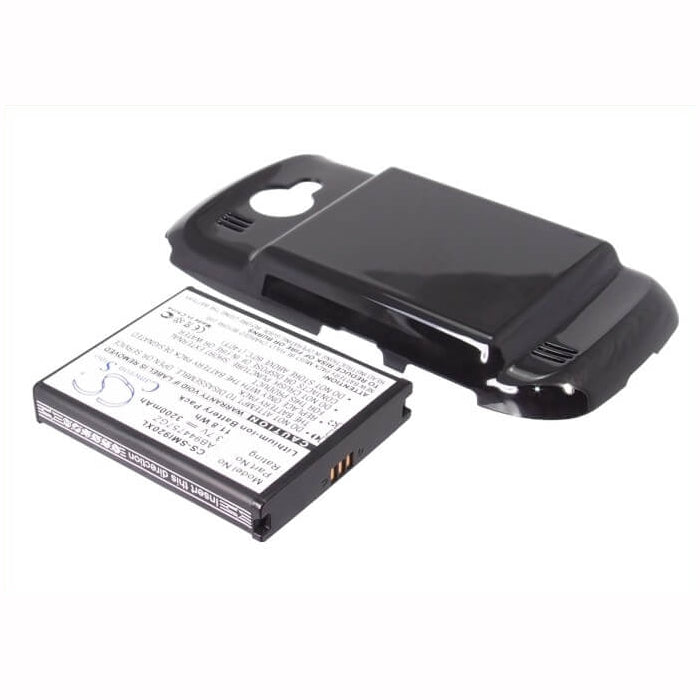 3.7V, 3200mAh, Li-ion Battery fits Verizon, Sch-i920, Sch-i920 Omnia Ii, 11.84Wh