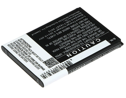 3.8V, 1800mAh, Li-ion Battery fits Vodafone, Smart Speed 6, Vf795, 6.84Wh