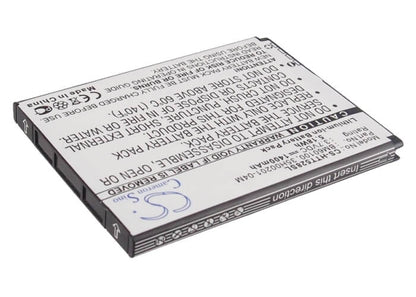 3.7V, 1400mAh, Li-ion Battery fits Htc, C520e, C525c, 5.18Wh