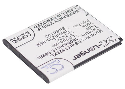 3.8V, 1800mAh, Li-ion Battery fits Htc, C520e, C525c, 6.84Wh