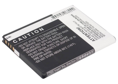 3.8V, 1800mAh, Li-ion Battery fits Htc, C520e, C525c, 6.84Wh