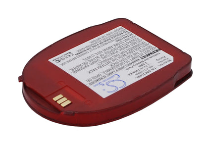 Red, 3.7V, 750mAh, Li-ion Battery fits Samsung, Sph-a310, 2.775Wh