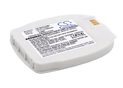 White, 3.7V, 750mAh, Li-ion Battery fits Samsung, Sph-a310, 2.775Wh