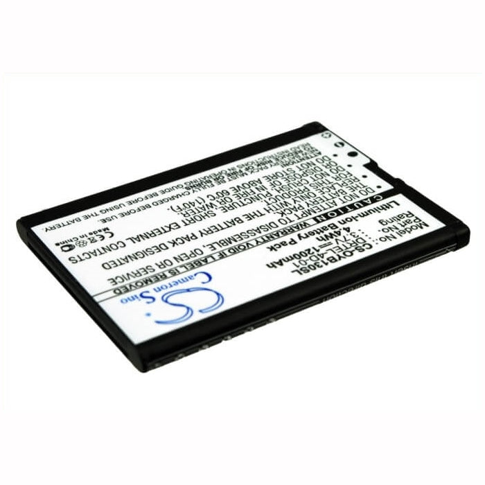 3.7V, 1200mAh, Li-ion Battery fits Myphone, 1075, Halo 2, 4.44Wh