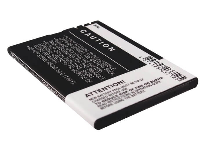 3.7V, 1200mAh, Li-ion Battery fits Blu, Hero 2, 4.44Wh