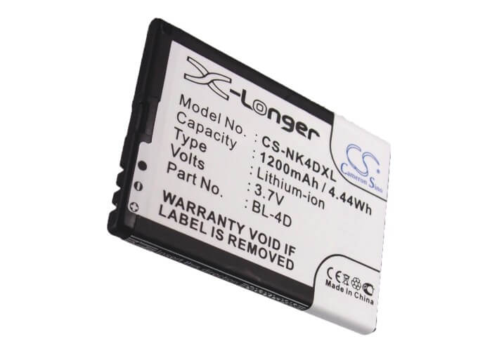 3.7V, 1200mAh, Li-ion Battery fits Blu, Hero 2, 4.44Wh