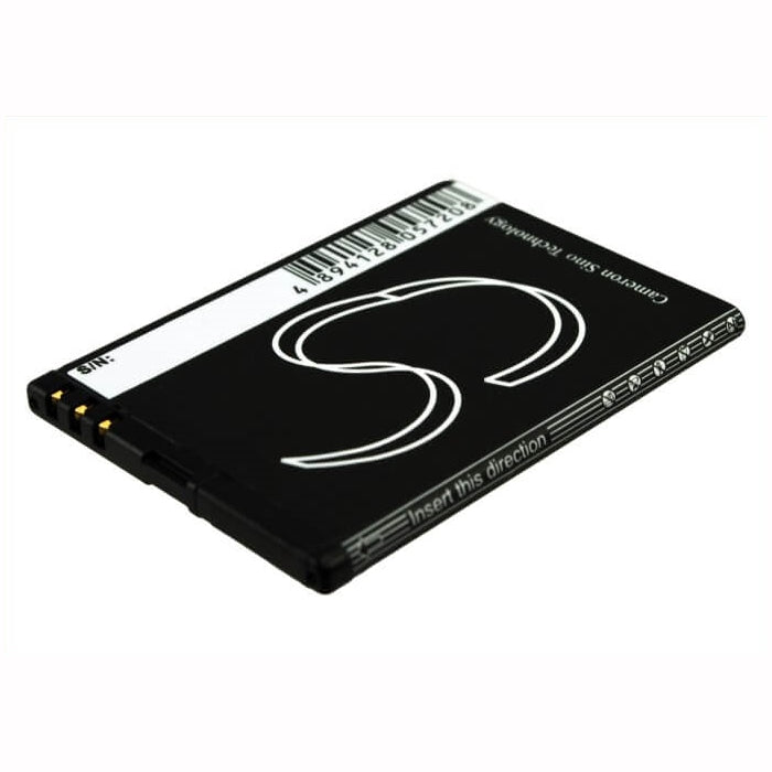 3.7V, 1200mAh, Li-ion Battery fits Bea-fon, Sl320, T850, 4.44Wh