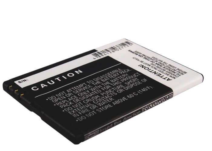 3.7V, 1200mAh, Li-ion Battery fits Texet, Tm-b410, 4.44Wh