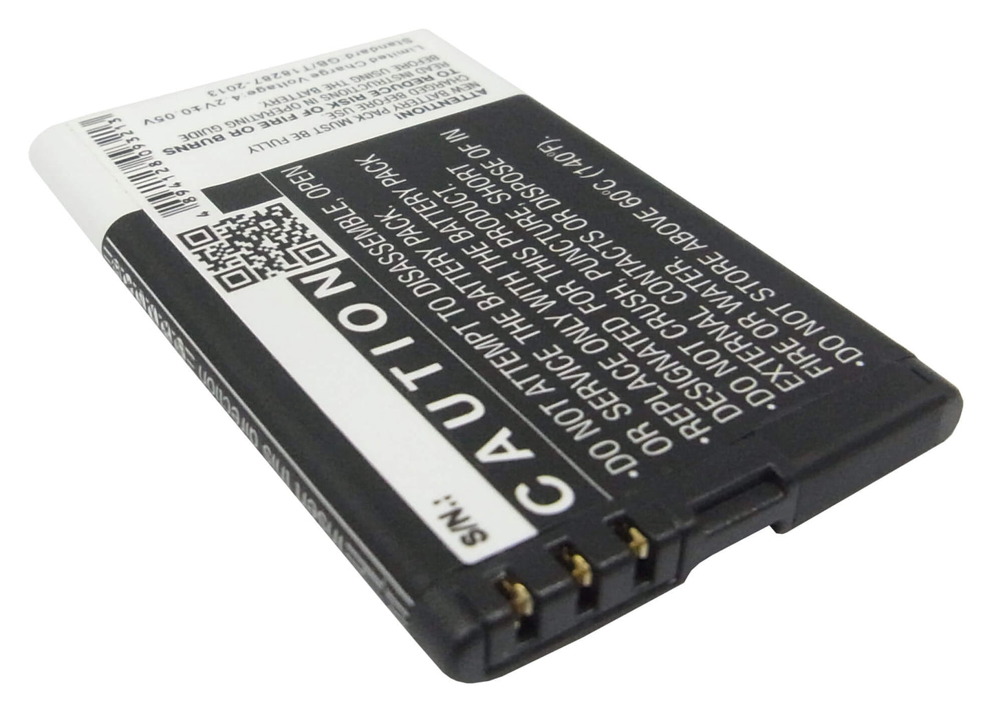 3.7V, 1200mAh, Li-ion Battery fits Myphone, 3200, 3200i, 4.44Wh