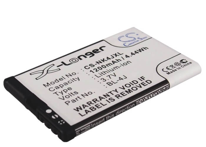 3.7V, 1200mAh, Li-ion Battery fits Bea-fon, S35i, S40, 4.44Wh