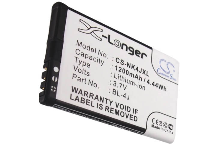 3.7V, 1200mAh, Li-ion Battery fits Bea-fon, S35i, S40, 4.44Wh
