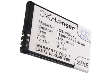3.7V, 1200mAh, Li-ion Battery fits Bea-fon, S35i, S40, 4.44Wh
