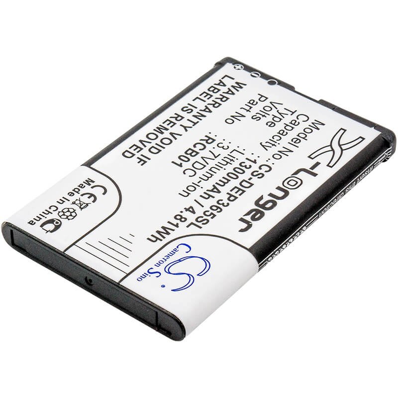 3.7V, 1300mAh, Li-ion Battery fits Skylink, Duos, 4.81Wh