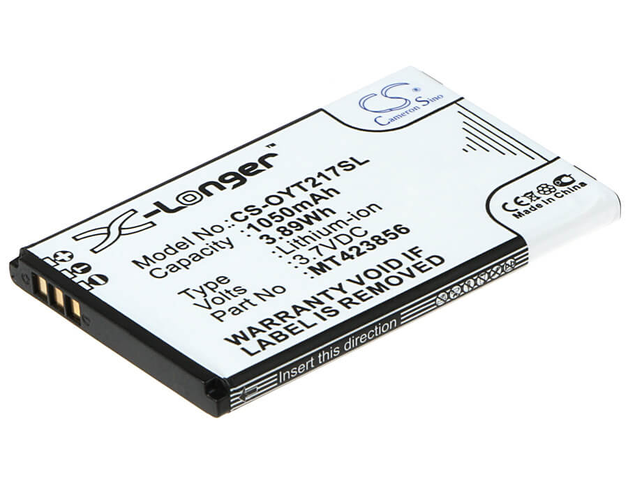 3.7V, 1050mAh, Li-ion Battery fits Olympia, 2179, Touch, 3.885Wh
