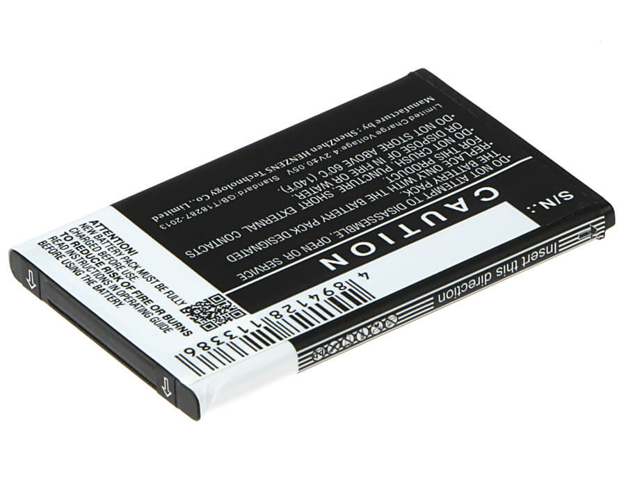 3.7V, 1050mAh, Li-ion Battery fits Olympia, 2179, Touch, 3.885Wh