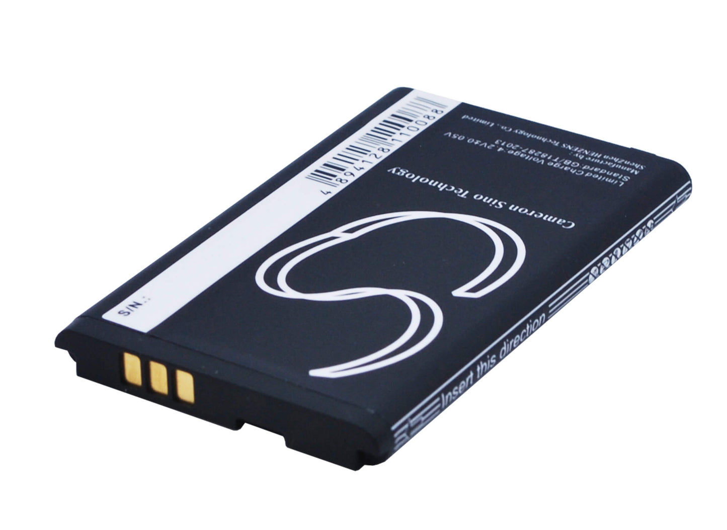 3.7V, 1300mAh, Li-ion Battery fits Microsoft, Lumia 435, Lumia 532, 4.81Wh