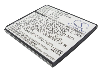 3.7V, 1450mAh, Li-ion Battery fits Coolpad, 7290, 5.365Wh
