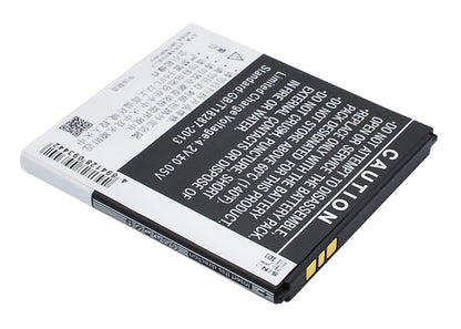 3.7V, 1700mAh, Li-ion Battery fits Coolpad, 7290, 6.29Wh