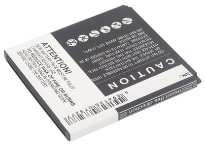 3.7V, 2000mAh, Li-ion Battery fits Zte, Blade G2, N881f, 7.4Wh