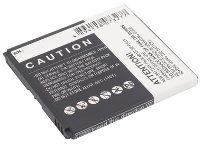 3.7V, 2000mAh, Li-ion Battery fits Zte, Blade G2, N881f, 7.4Wh
