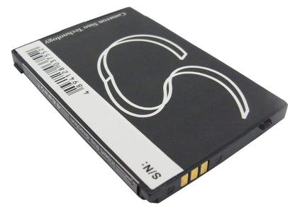 3.7V, 1150mAh, Li-ion Battery fits I-mobile, 2206, 4.255Wh
