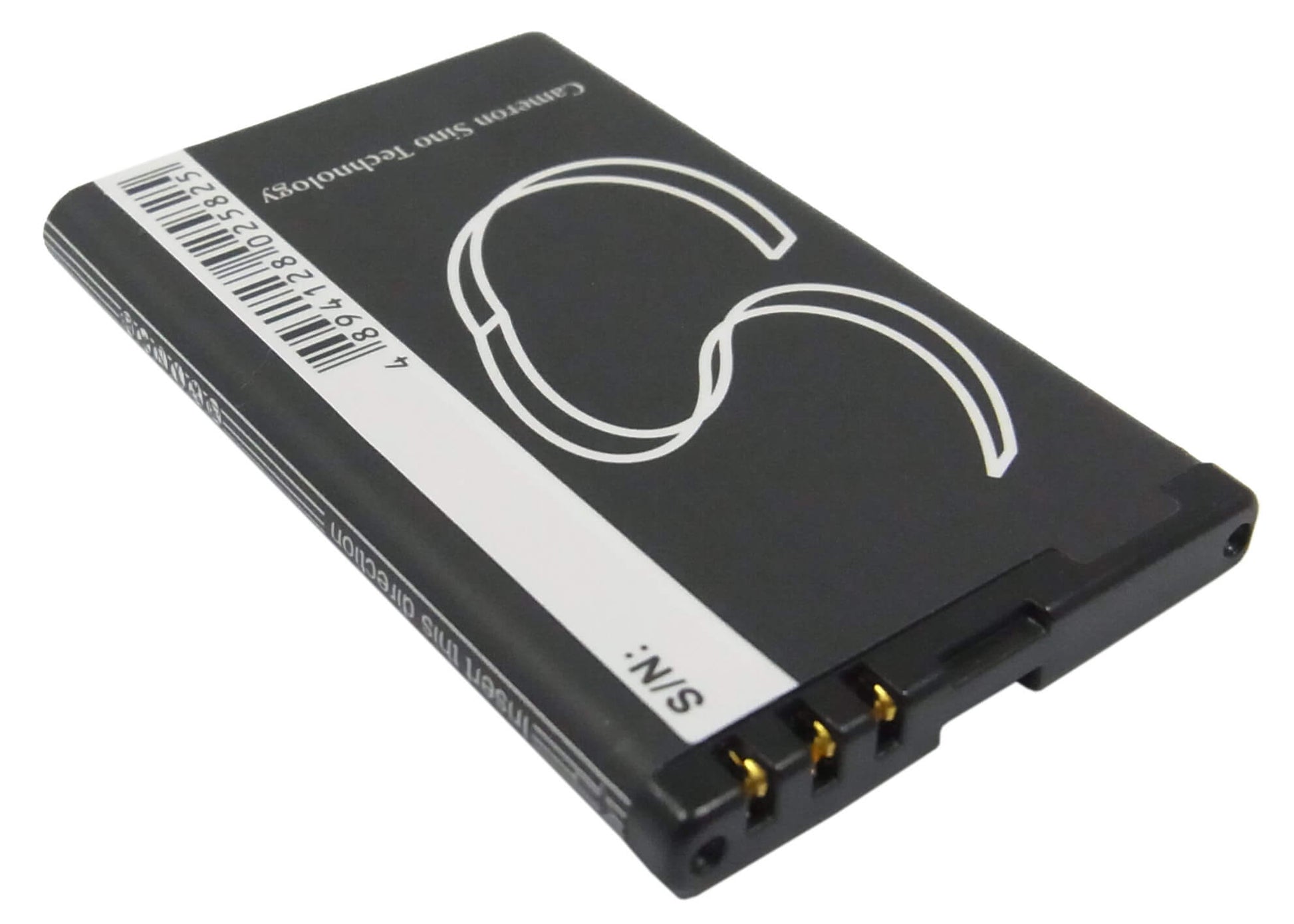 3.7V, 900mAh, Li-ion Battery fits Nokia, 5230, 5800, 3.33Wh