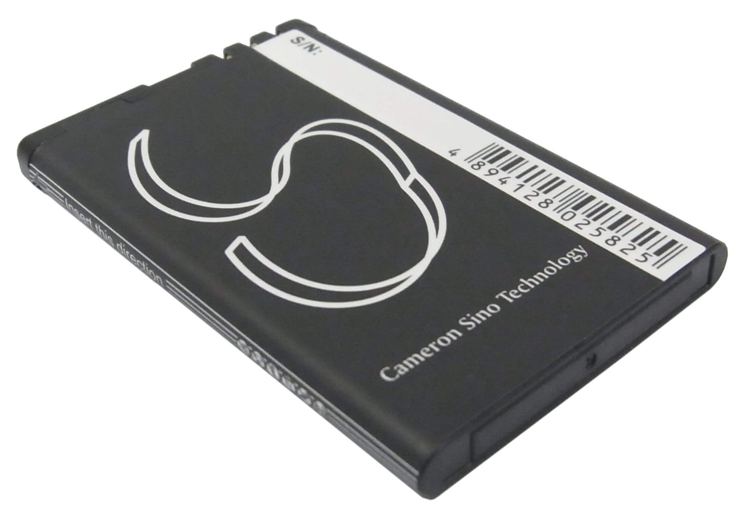 3.7V, 900mAh, Li-ion Battery fits Nokia, 5230, 5800, 3.33Wh