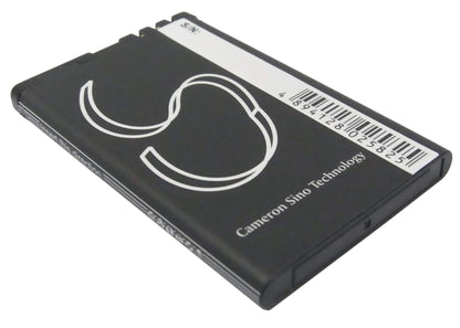 3.7V, 900mAh, Li-ion Battery fits Nokia, 5230, 5800, 3.33Wh