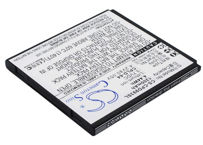3.7V, 1200mAh, Li-ion Battery fits Coolpad, 9930, W702, 4.44Wh