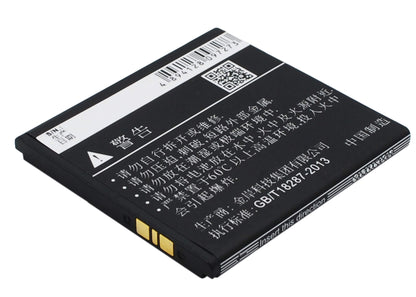 3.7V, 1200mAh, Li-ion Battery fits Coolpad, 9930, W702, 4.44Wh
