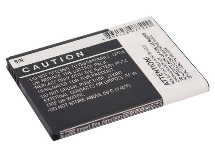 3.8V, 1800mAh, Li-ion Battery fits Htc, Cp3, Desire 326, 6.84Wh