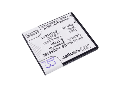 3.8V, 2150mAh, Li-ion Battery fits Asus, Z007, Zc451cg, 8.17Wh